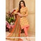 Cotton Cream Churidar Suit