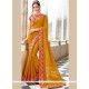 Faux Chiffon Saree