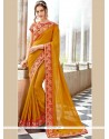 Faux Chiffon Saree