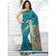 Blue Designer Traditional Saree