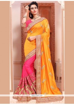 Half N Half Designer Saree For Festival