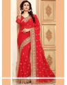 Red Classic Saree