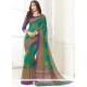 Sea Green Casual Saree