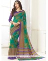 Sea Green Casual Saree