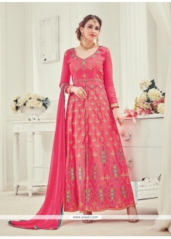 Art Silk Anarkali Suit