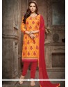 Cotton Churidar Designer Suit