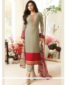 Drashti Dhami Embroidered Work Churidar Designer Suit