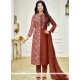 Ayesha Takia Brown Churidar Suit