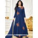 Ayesha Takia Navy Blue Lace Work Anarkali Suit