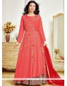 Ayesha Takia Red And Rose Pink Cotton Long Choli Lehenga