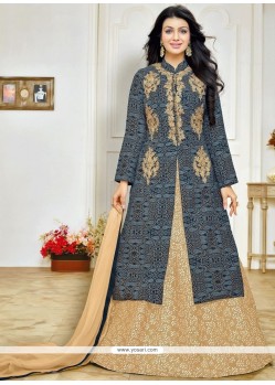 Ayesha Takia Embroidered Work Cotton Long Choli Lehenga