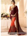 Half N Half Designer Saree For Wedding