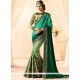 Art Silk Half N Half Designer Saree