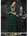 Embroidered Work Green Floor Length Anarkali Suit