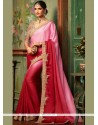 Patch Border Work Shaded Saree