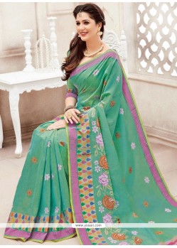 Sea Green Classic Saree