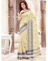 Chanderi Cotton Designer Saree