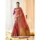 Art Silk Thread Work Designer Traditional Saree