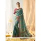 Art Silk Blue Designer Traditional Saree