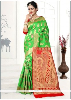 Art Silk Weaving Work Designer Traditional Saree