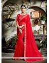 Faux Georgette Designer Saree