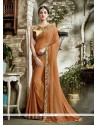 Brown Classic Designer Saree