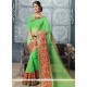 Green Art Silk Traditional Saree