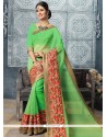 Green Art Silk Traditional Saree