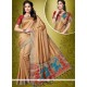 Art Silk Beige Traditional Designer Saree