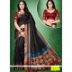 Art Silk Black Designer Traditional Saree