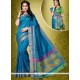 Weaving Work Art Silk Traditional Designer Saree