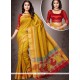 Art Silk Weaving Work Designer Traditional Saree