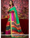 Print Work Fancy Fabric Casual Saree