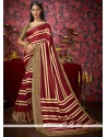 Print Work Fancy Fabric Casual Saree