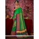 Fancy Fabric Green Casual Saree