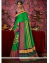 Fancy Fabric Green Casual Saree