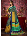 Fancy Fabric Green Casual Saree