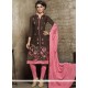 Cotton Embroidered Work Churidar Designer Suit