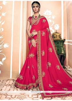 Embroidered Work Designer Traditional Saree