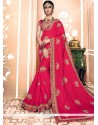 Embroidered Work Designer Traditional Saree