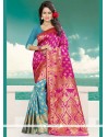 Art Silk Weaving Work Designer Traditional Saree