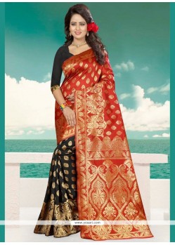 Weaving Work Traditional Designer Saree