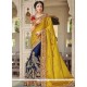 Fancy Fabric Resham Work Classic Saree