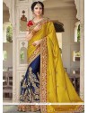 Fancy Fabric Resham Work Classic Saree