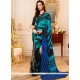 Multi Colour Print Work Printed Saree