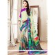 Multi Colour Printed Saree