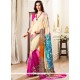 Faux Georgette Multi Colour Print Work Printed Saree