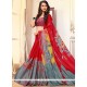 Faux Georgette Print Work Printed Saree