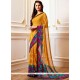 Faux Georgette Print Work Printed Saree