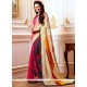 Multi Colour Print Work Printed Saree